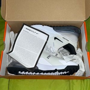 Nike Air Max 270 G Golf Black White Men’s Size 8 Athletic shoes New